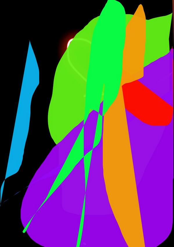 Becka215's tweet image. I made this painting with Kids Doodle on iPhone :) bit.ly/kidoiosj