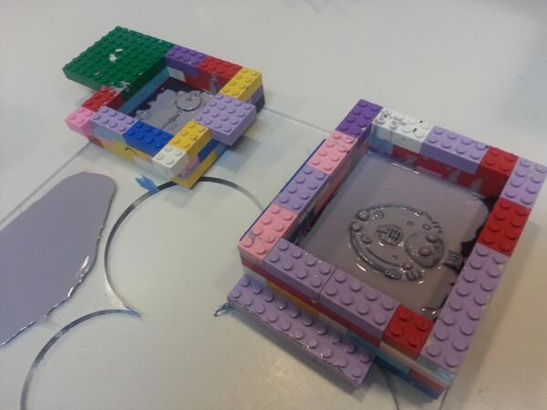 Snowed in today, so it's the perfect time to do some mold making.