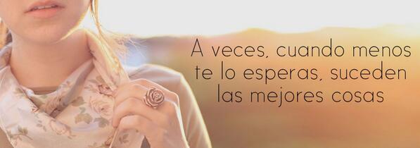 OraYReflexiona's tweet photo. Las mejores cosas suceden cuando menos te lo esperas. http://t.co/KkdbDbFj2z