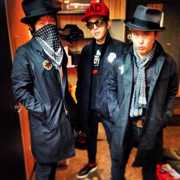 The Ghost Coats 今夜のギグは大阪・難波@Mele 無線衝突 21:30pm 