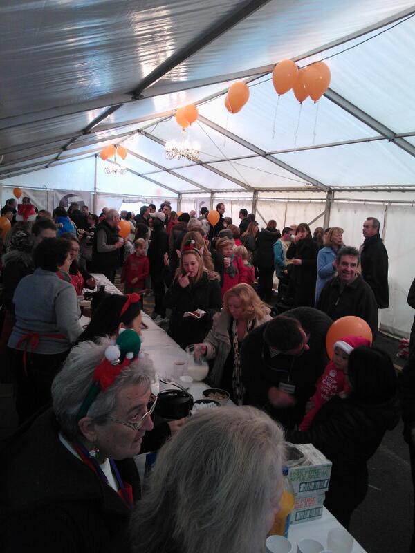Many people are enjoying a free BBQ &amp; drinks this pm as Freedom Centre opens is doors to the public for first time