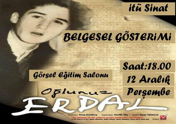 Oğlunuz Erdal Belgesel Gösterimi!