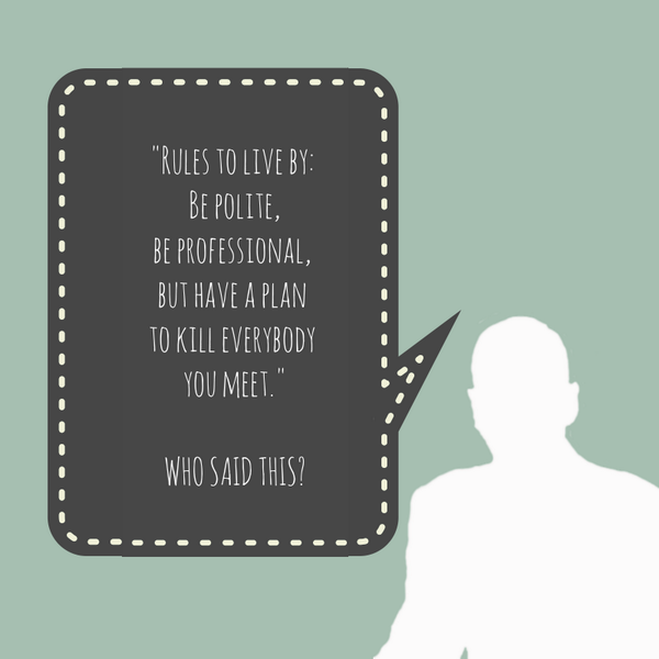MCA_Marines's tweet photo. Here's your weekly "Who Said It?" challenge. For more Marine Corps Quotes, visit: http://t.co/5ZonE0gwc6. http://t.co/a3eHTFyjV6