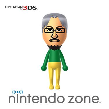 NintendoEurope's tweet image. Visit any #NintendoZone in Europe by 29/11 &amp;amp; get Mr Aonuma's Mii in your #StreetPass Mii Plaza ow.ly/rc0xU