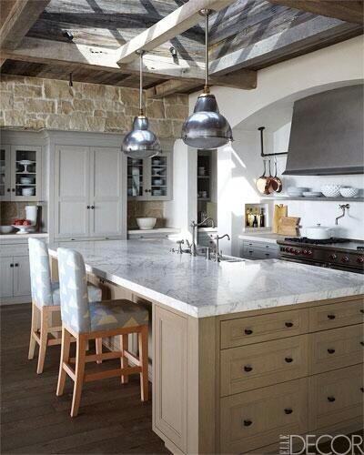 DabsConstruct's tweet image. Love the #custom made #cabinets &amp;amp; bare brick in this #kitchen