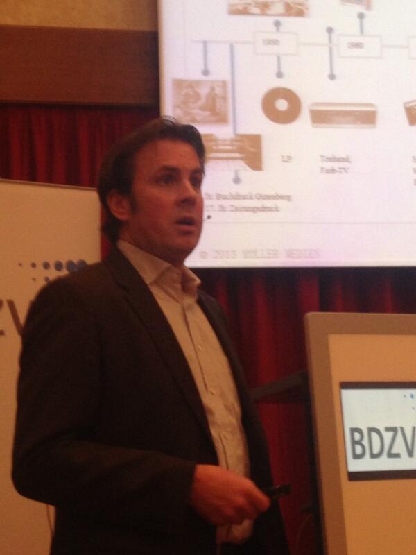 kansky1's tweet photo. Michael Oschmann, Geschäftsführer Müller Medien http://t.co/f7ok41j3e4