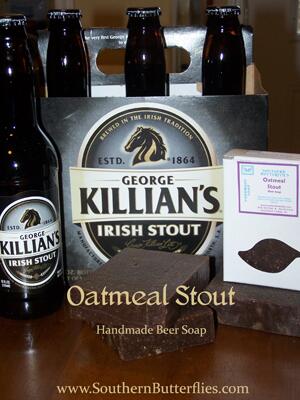 SouthernBttrfly's tweet photo. Oatmeal Stout Beer Soap #SouthernButterflies #beersoap http://t.co/FP2grK0Rym