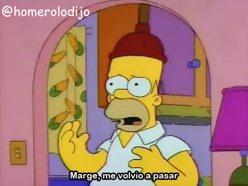 HomeroLodijo's tweet photo. Marge, me volvió a pasar! http://t.co/huErOrLbEX