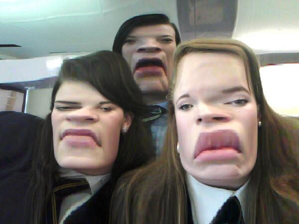 GeeGeeGeorgia's tweet image. we were all blessed with the angelina jolie pout xoxo #notmodels