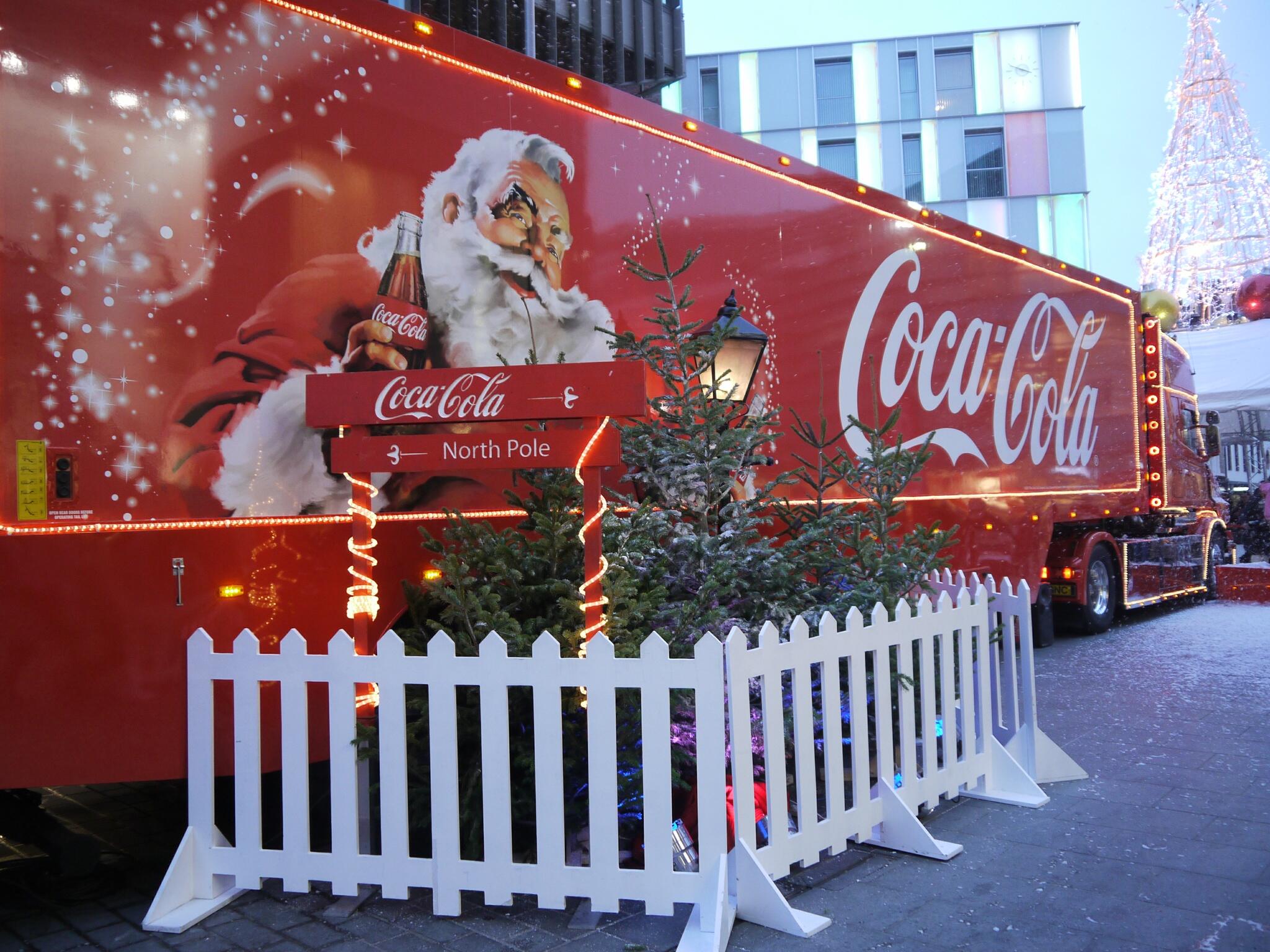 Coca Cola truck