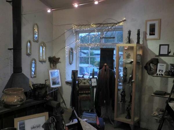 AbbotWyn's tweet photo. The Wolfhouse Gallery is a magical place to visit Cosy log fire  beautiful ceramics Art Glass Textiles &amp; much more http://t.co/LVEDBZowuy