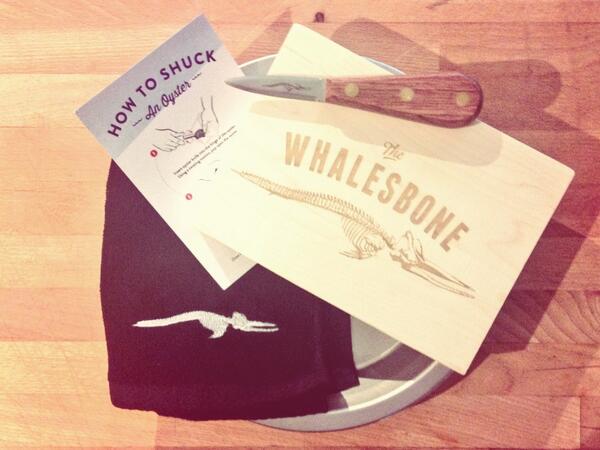 Oyster shucking kits ready to go <a href="/TheWhalesbone/">The Whalesbone Group</a> KentSt shop. Perfect gift idea for the oyster lover on your list!