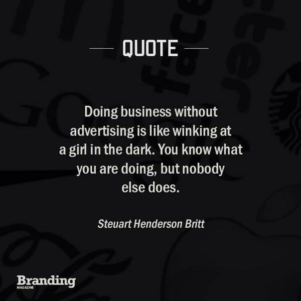 CatalyzeLLC's tweet image. Why do we need advertising? Via @brandingmag