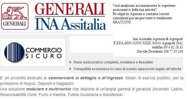 DDesiderioD's tweet photo. #commerciosicuro #inaassitalia #agropoli È iniziata la nuova campagna. http://t.co/DOlqFT3dgs