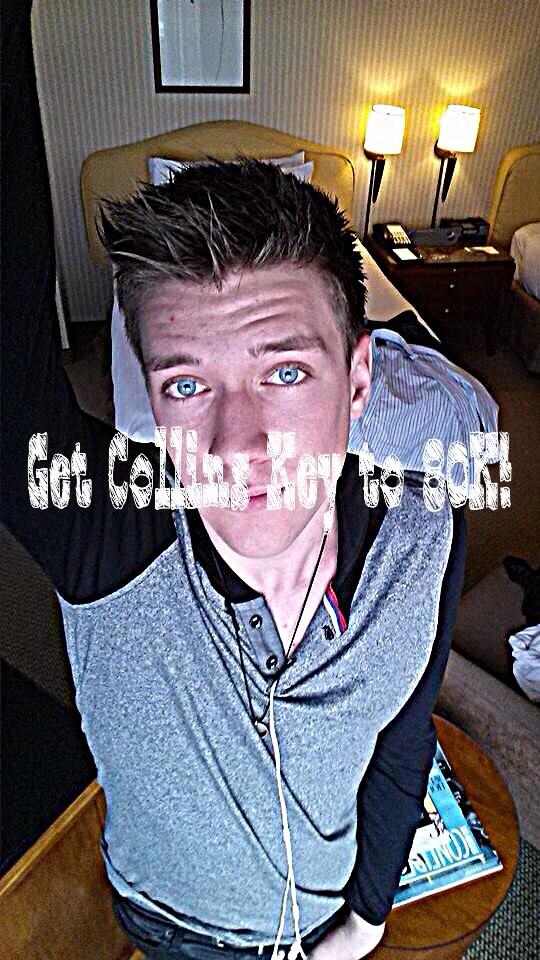 Minabelieber16's tweet image. EVERYONE GO FOLLOW @CollinsKey !!! Please! I want to get him to 80K by the end of the year! (: &amp;lt;33 #Collinskeyto80K