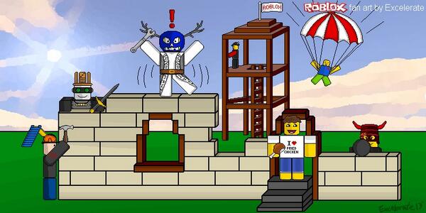 Excelerate On Twitter This Was My Submission To The Roblox Fan Art Contest Good Old Pixel Art Http T Co Zz6wozrgjv - fan art roblox twitter