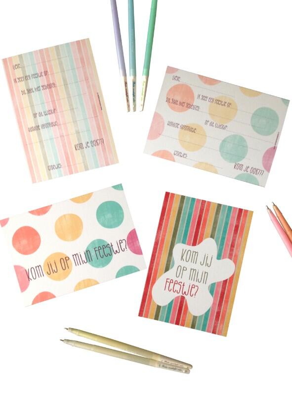 WINNEN!! #win jij een van de vier setjes #uitnodigingen van #winkelvanpaper ?? likeandlove.nl/2013/11/16/uit…