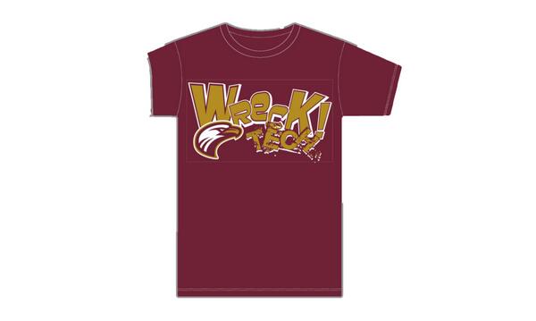 Dr_RDuran's tweet photo. Students get FREE #WreckTech tee when picking up tix early to 12/22 @ULM_MBB game! #RISE @ULMGreeks @ulmcab @ULMSAAC http://t.co/oX3oSxtLzs