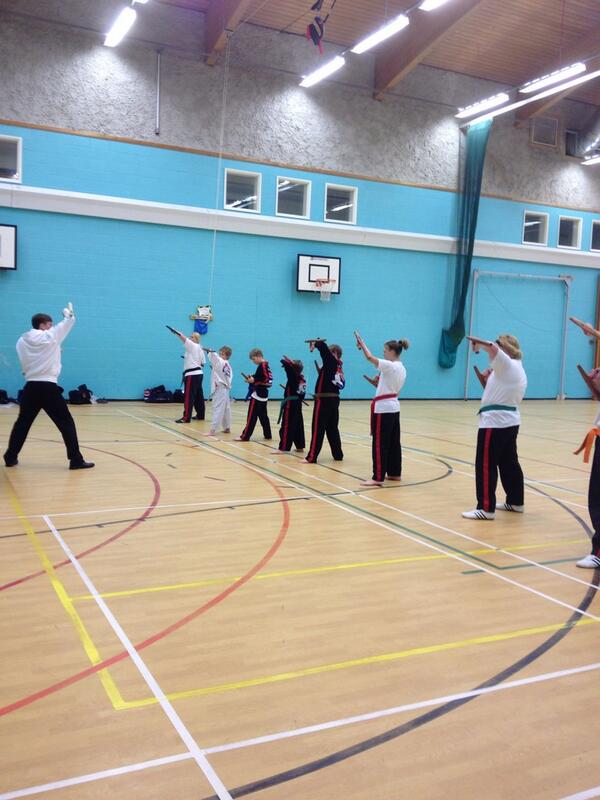 lucy_fear's tweet photo. @MFtiverton drilling Tonfa with my leadership students between gradings, Team Fear success with 100% pass rate http://t.co/HlObxsUDCo