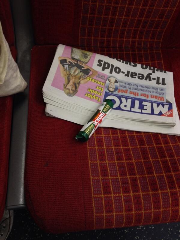 TeddyTompsett's tweet photo. Trilogy to Dairy Milk gate &amp; after eight commuter we give "Trick or Treat Trebor" @lisadarnell011 @lupyburn http://t.co/fRoASYbw0S