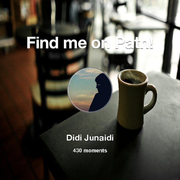 eeeNeeed's tweet photo. I've shared 430 memories with my friends on #Path - see them now at http://t.co/KWOBZvpnfK! #thepersonalnetwork http://t.co/G1i4uTkJwm