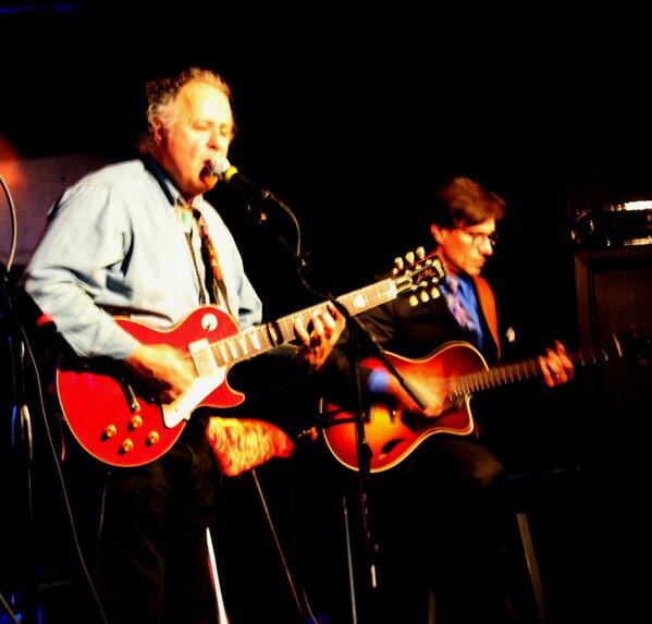 ArlenRoth's tweet photo. Great nite at Iridium!! Johnny Farina (Sleepwalk) Frank Vignola and i along with the LP Trio! http://t.co/m2tZI0o2OU