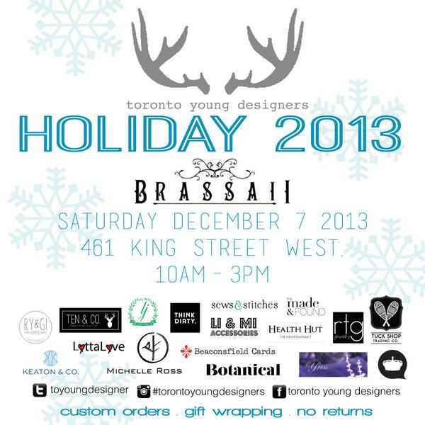 counting down!!! less then 2 weeks until TYD comes to <a href="/brassaii/">Brassaii</a> december 7th