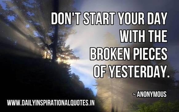 konghee's tweet image. Don't start your day with the broken pieces of yesterday ~ Anonymous