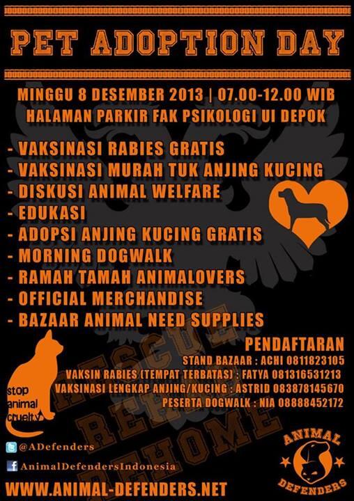 anakbaik_09's tweet photo. RAMAIKAN!! 8 Desember 2013 at Parkiran Fak. Psikologi UI *woof woof cc @ADefenders @doniiblis @victorlapian http://t.co/h8IAUfJ07I