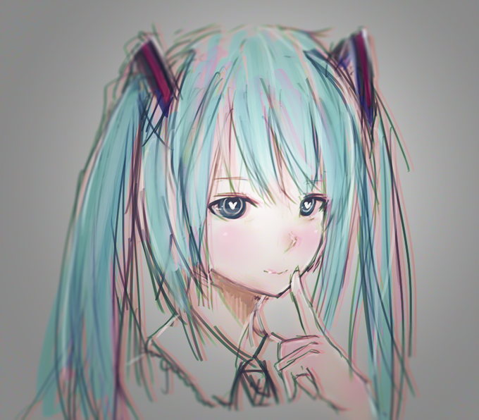 初音ミクの落書 
