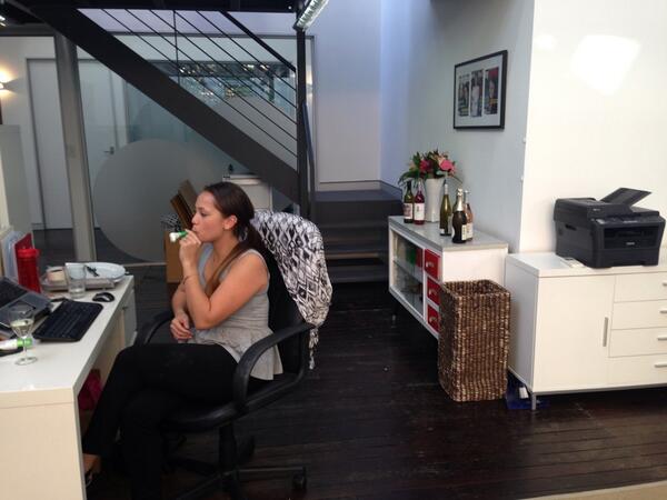 sharonzeev's tweet photo. Leila has decided it's Pinot o'clock and is blowing a whistle to celebrate @Bimbadgen  #thirstforbimbadgen http://t.co/E0Yx2FP6Qe