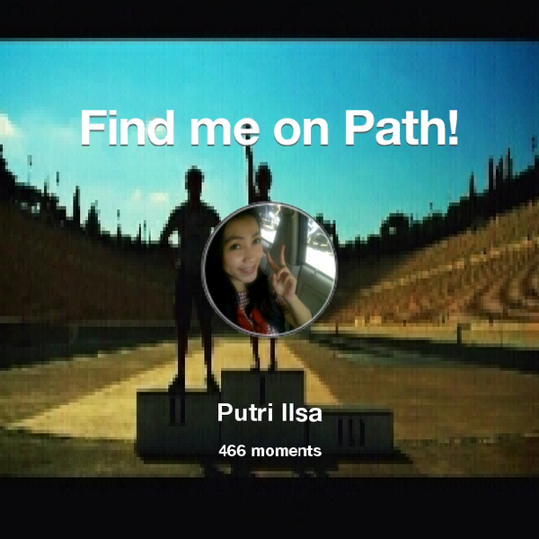 puputpucha's tweet photo. I've shared 466 memories with my friends on #Path - see them now at http://t.co/wT5MDNqrWP! #thepersonalnetwork http://t.co/k34nT6D2kM