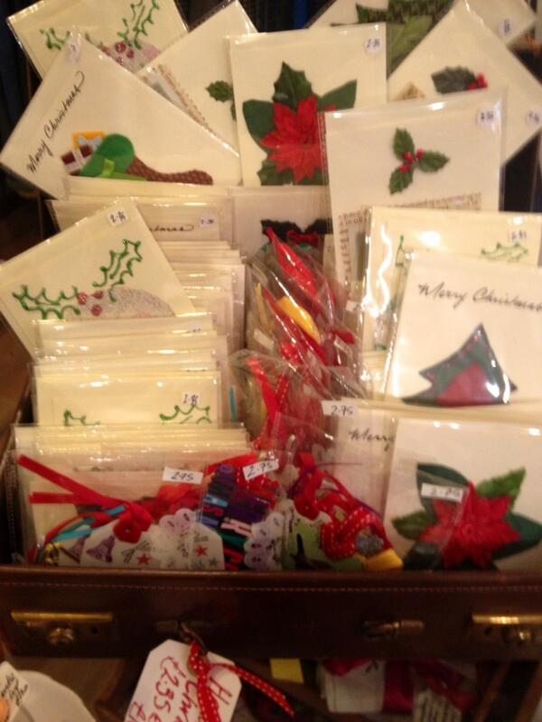 marshaswanzy's tweet photo. Beautiful handmade Christmas cards in Velvet Rose. http://t.co/7rJose4hUT