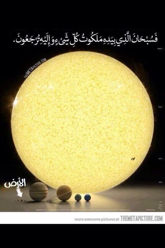 مقفل Ar Twitter اذا كان هذا حجم الارض بالنسبة للكواكب الاخرى والشمس فما حجمك انت وقدرت امام الله سبحانة وتعالى خالق الكون كله Http T Co 4dudxdlhtx