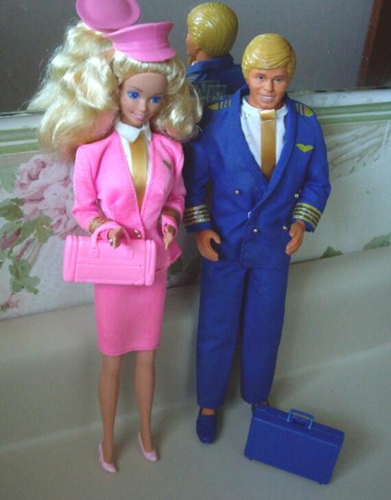 Belfast City Airport Check Out Air Hostess Barbie And Pilot Ken From The 1980s Did You Ever Play With Them Http T Co 2guixlgmhs Http T Co Jdgibxbnax