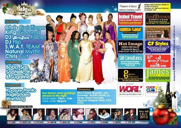 flexfamous_'s tweet photo. Big up @flexfamous_ "@medianet55 t55: BOBO EL NUMERO UNO CHAMPAGNE CHRISTMAS BALL 2013 (BACK) http://t.co/i4M86qjLVM"
