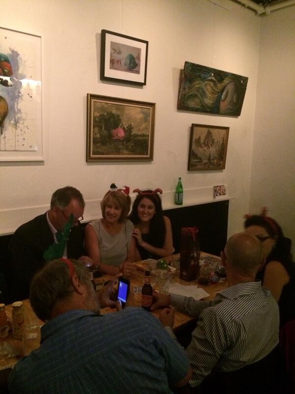 Santelli_Chong's tweet image. The festivities continue