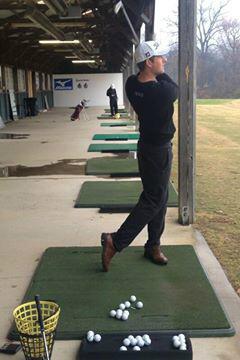 <a href="/webbsimpson1/">Webb Simpson</a> getting his practice on at <a href="/GolfDepotNC/">GolfDepotNC</a> - USOpen champ working hard in cold weather at Clts best range!