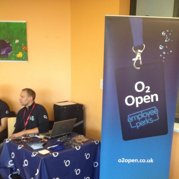 thegoodwinecru's tweet image. The #O2Open team on site at #BritishGypsum in East Leake today... spreading the 'employee perks' love.