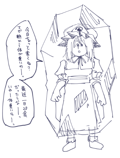 今日寒くね?絶対寒いよね? 