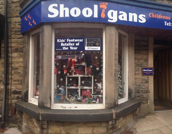 All Christmassy in our Harrogate shop.