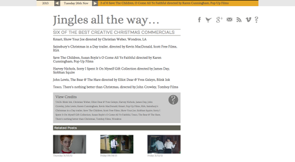 Pop_UpFilms's tweet image. Jingle All The Way. . . .  Thanks @onepoint4 - 6 of the best xmas commercials. Got that #festivefeeling