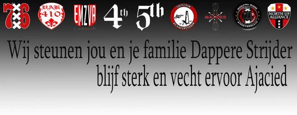 ajaxmuseumNL's tweet photo. RT dit bericht voor steun aan betrokkenen! #AJAX #AJAbar http://t.co/bcCekUDJRA