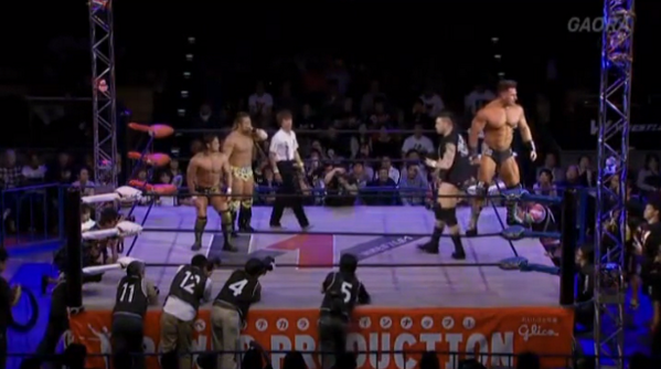 Wrestle-1 Media Arrives: Jay Bradley and Rob Terry vs. Kaz Hayashi & Shuji Kondo. bit.ly/1cwyNJP #TNA