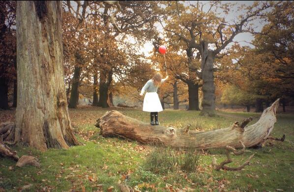 Shooting with the beautiful <a href="/ingles_1/">Ingrid</a> in Richmond Park today