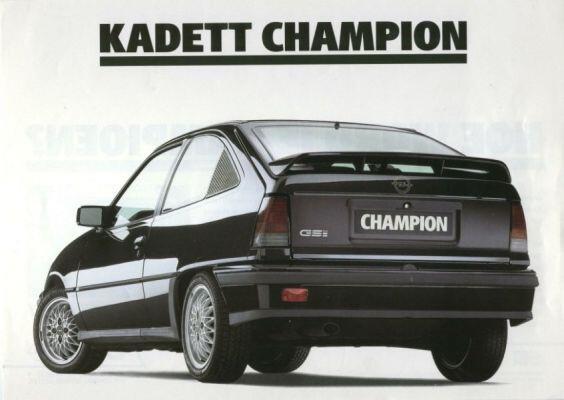utilsigtet kapok absorption Photo Motor в Twitter: "Champion. #kadett #GSI http://t.co/o23vBlnsEz" /  Twitter