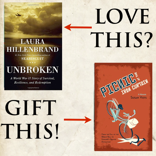 BookGiftGuide's tweet image. Love UNBROKEN by @laurahillenbran? Try PICNIC AT THE IRON CURTAIN. Get it here: goo.gl/02CVvz #books