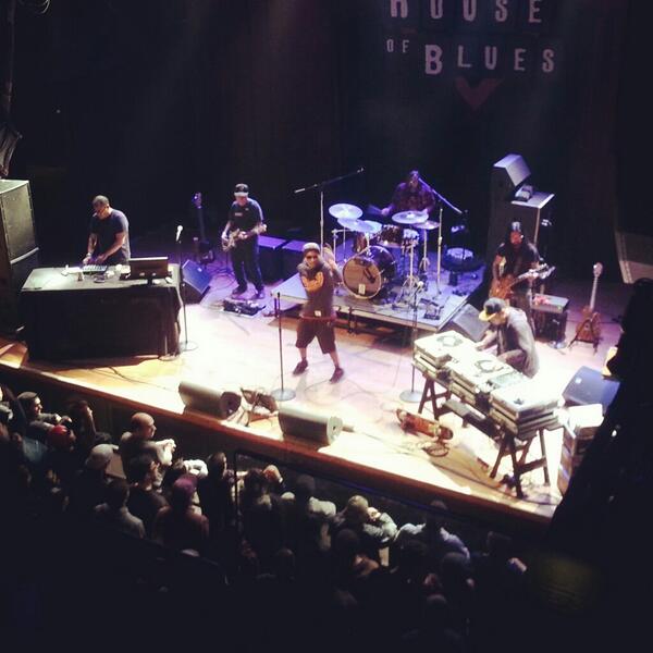 RCManning's tweet photo. Last night at @HOBSanDiego.. @OfficialDELTRON @KidKoala absolutely killed it. #Deltron3030 #13yearwait #vinyl http://t.co/yNyfLaw1r5