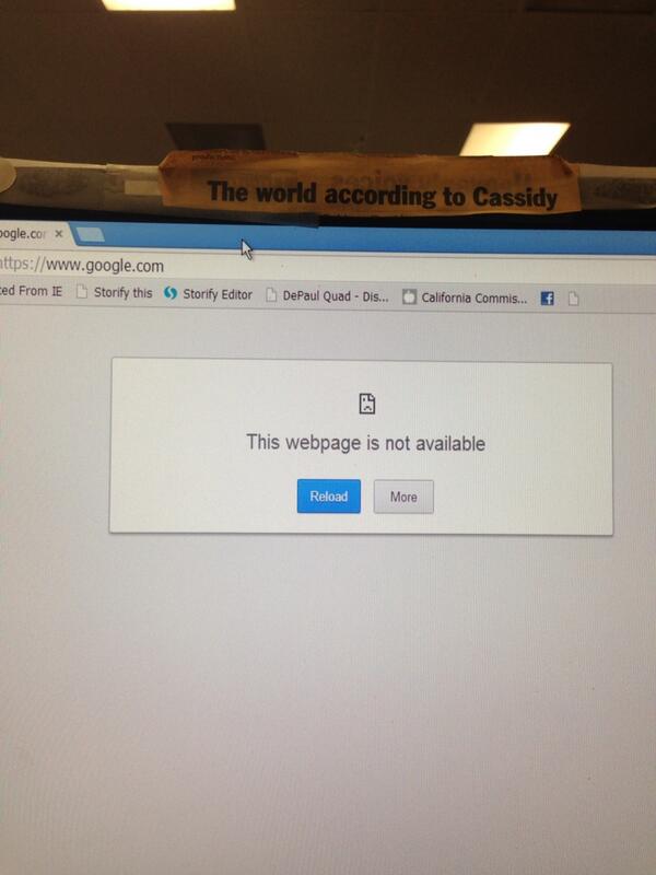 mikecassidy's tweet image. Another day at the newspaper of Silicon Valley. #computerfail #gottahammer?