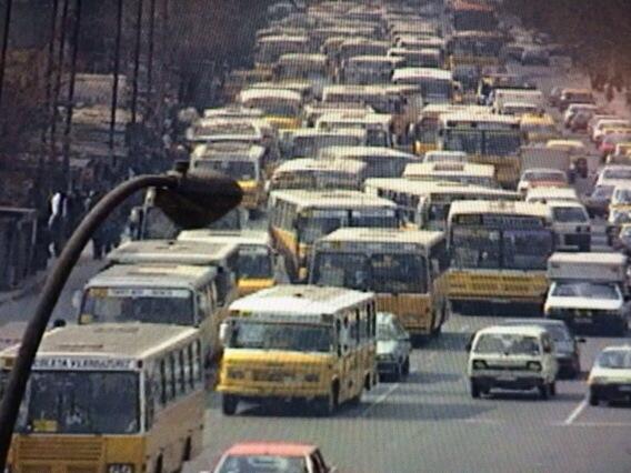 Image result for micros amarillas congestion